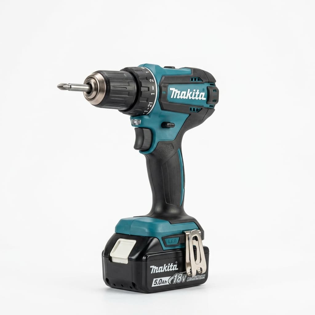 מברגה/מקדחה נטענת מקיטה 18V (Makita)